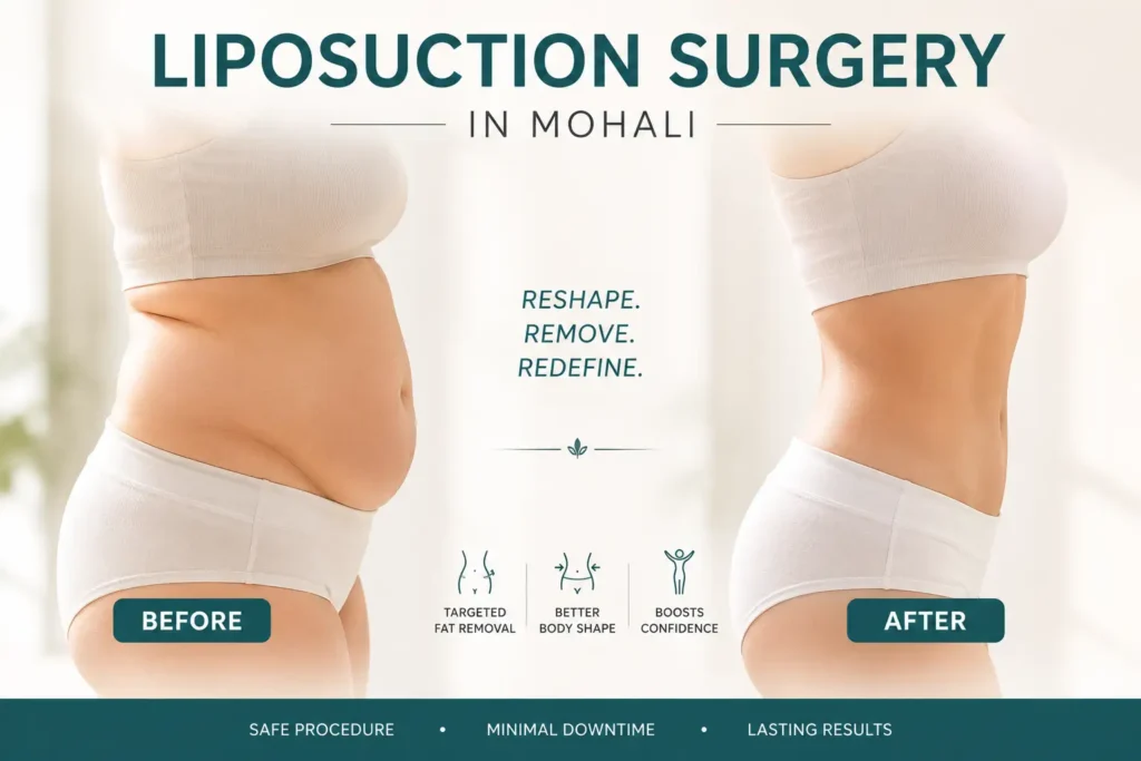 Liposuction Surgery in Mohali Cost, Recovery and Realistic Results