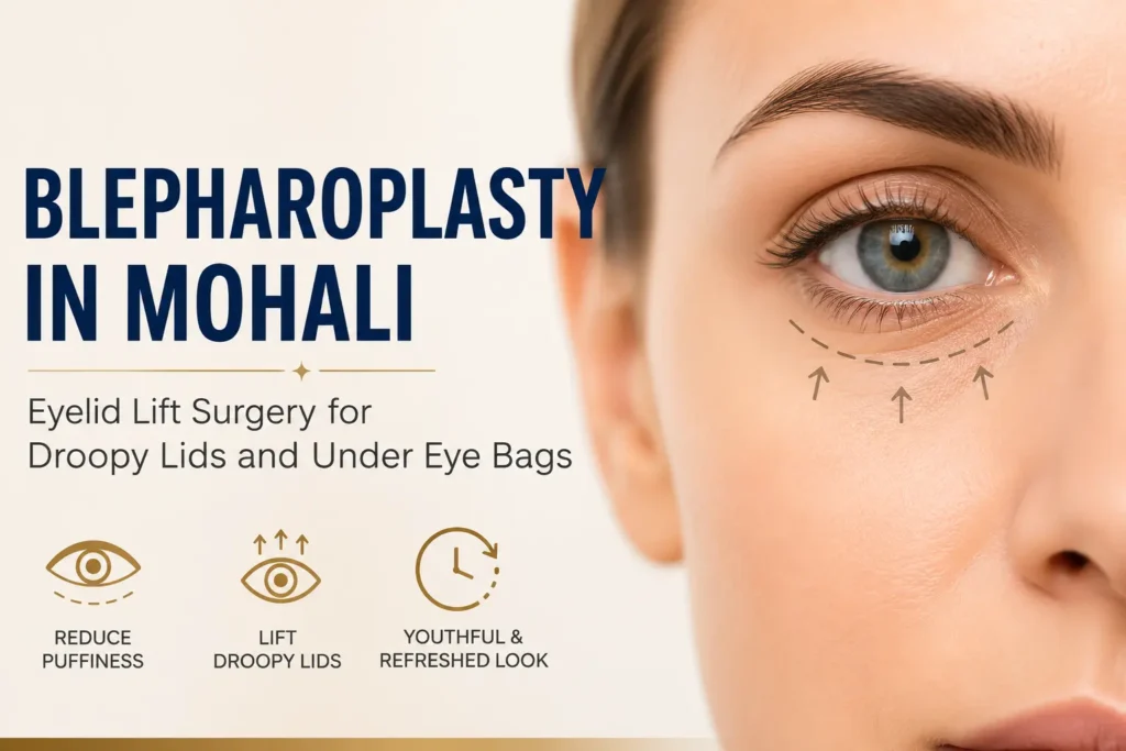 eyelid lift surgery in Mohali