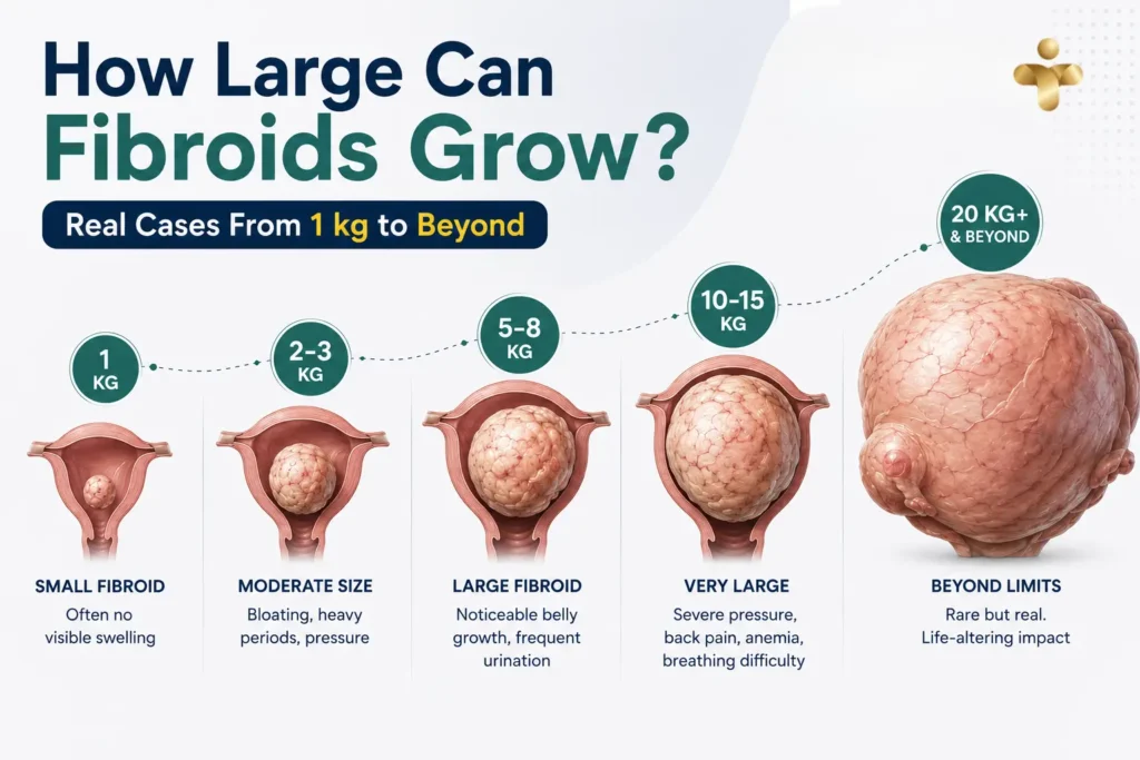 How Large Can Fibroids Grow
