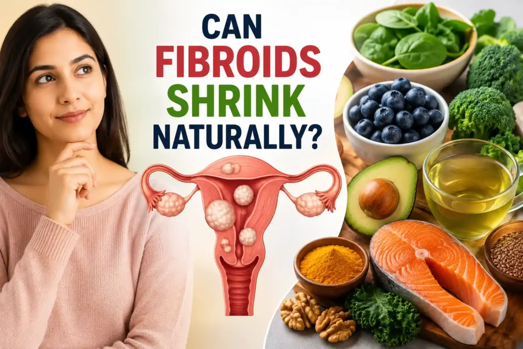 Can fibroids shrink naturally?