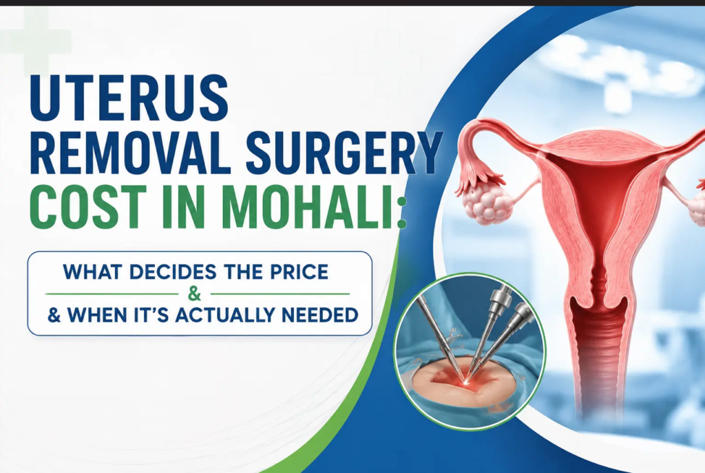 Uterus Removal Surgery Cost in Mohali: What Decides the Price and When It's Actually Needed