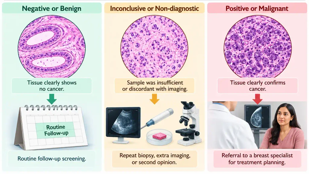 inconclusive breast biopsy in Mohali