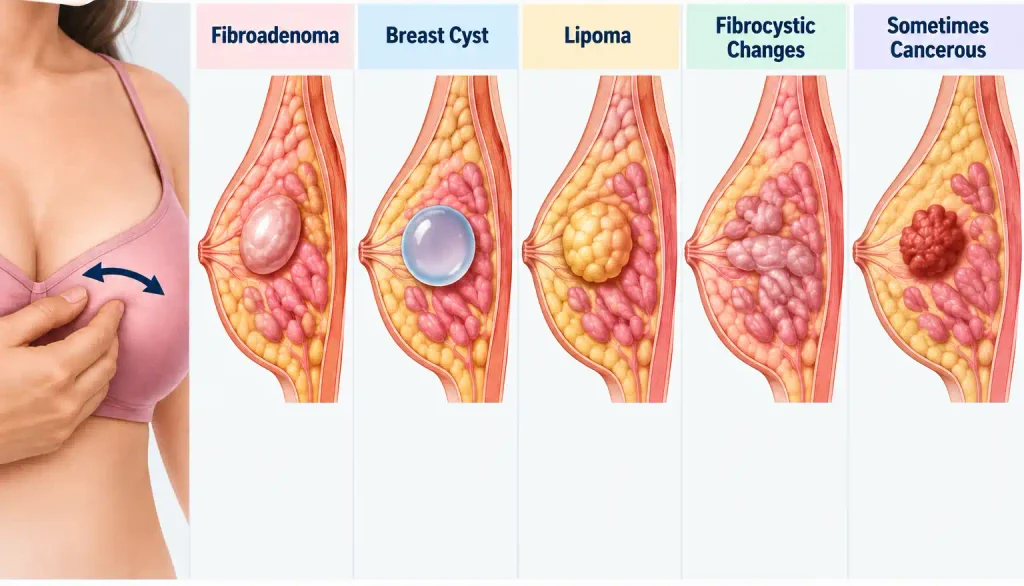 movable breast lump in Mohali